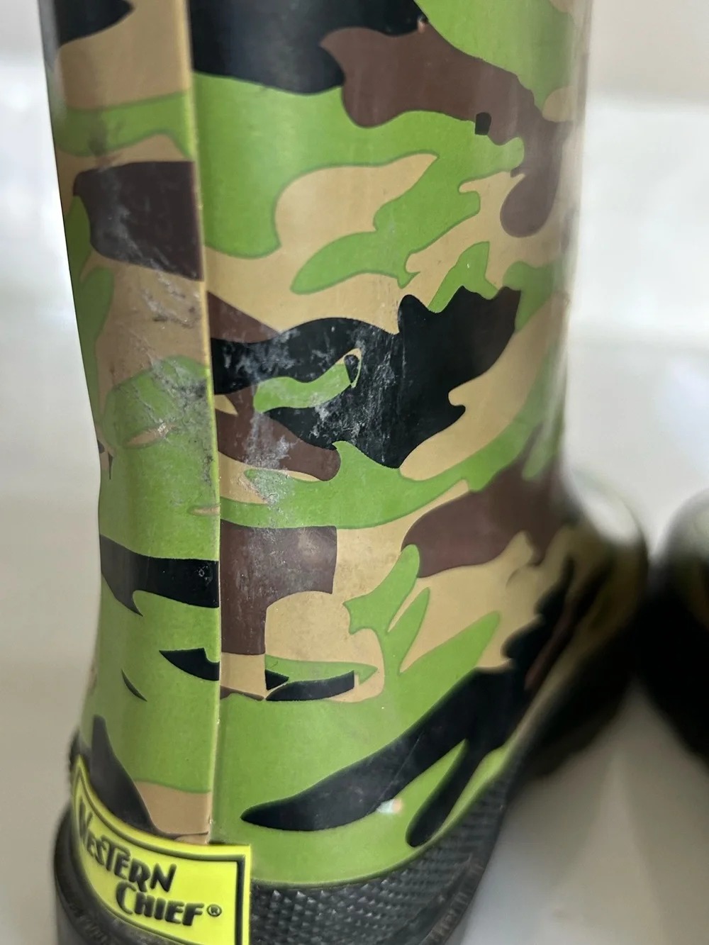 Western Chief Kids Camo Rain Boots Size 11